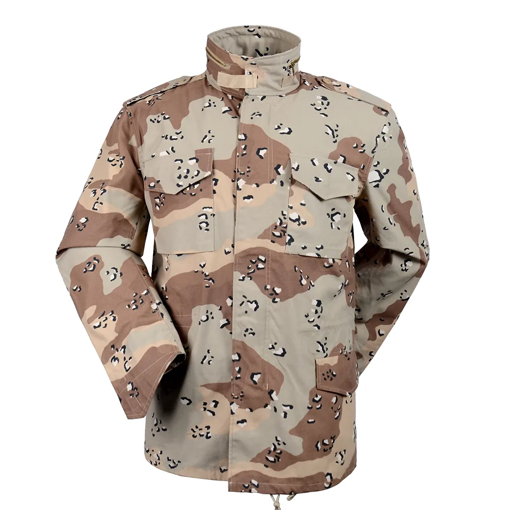 6-color desert Camo m65 Parka