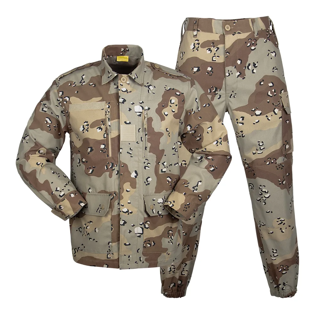 6 Color Desert F1 F2 Military Uniform