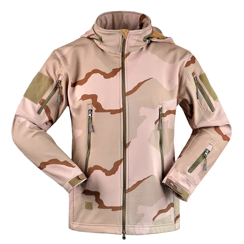 Three-Color Desert (Red) Soft Shell Jacket