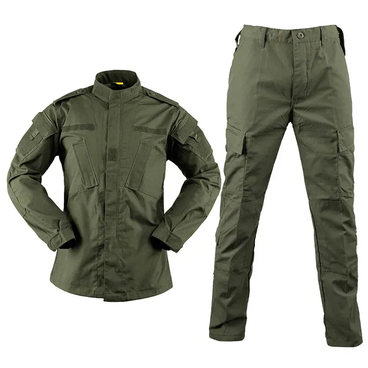Army Green Military Uniform Customized | Army Green Military Uniform-Customized product example | TC 65/35 Ripstop vs Twill for Combat Uniforms