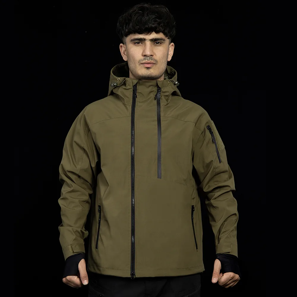 100% Polyester Fiber Hard Shell Assault Jacket-1